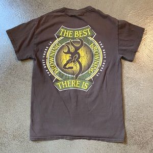 Browning Logo Tee. Boys Large.